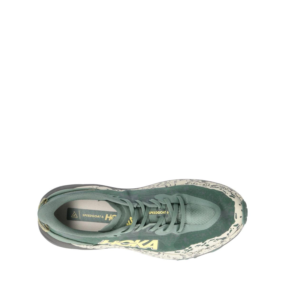 HOKA Speedgoat 6 Fern Asphalt Grey Homme Chaussures Trail Running Vibram Megagrip