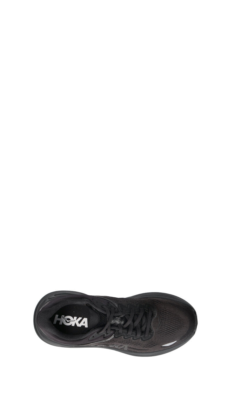 HOKA Bondi 9 Black Black Homme Chaussures Running Amorti Maximal