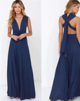 Robe Maxi Convertible Infinity Femme – Coupe Fluide Multi-Positions