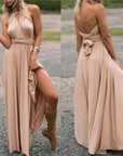Robe Maxi Convertible Infinity Femme – Coupe Fluide Multi-Positions