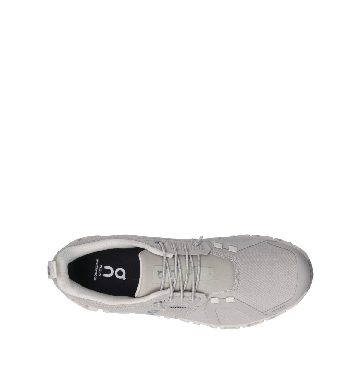 On Cloud 6 Waterproof Baskets Gris Clair Homme - 5