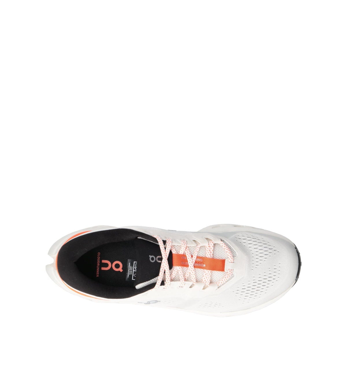 On Cloudrunner 3 Chaussures Running Blanc Orange Homme - 5