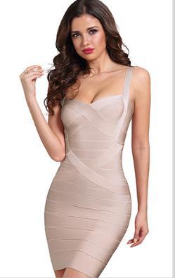 Robe Mini Femme en stretch, coupe moulante – Menvelo