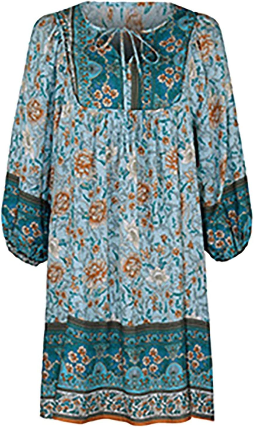Robe Midi Femme en lin, plissée, coupe fluide – Menvelo