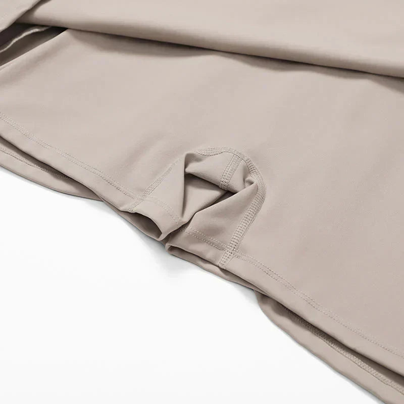 Robe Mini Femme en tissu léger, coupe ample – Menvelo