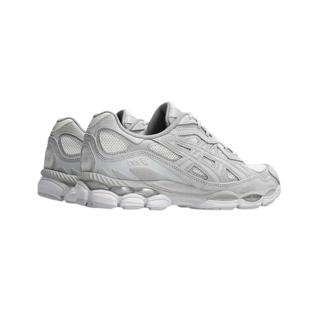 ASICS Gel-NYC Cream Cloud Grey Baskets Crème Gris Homme Femme - 3