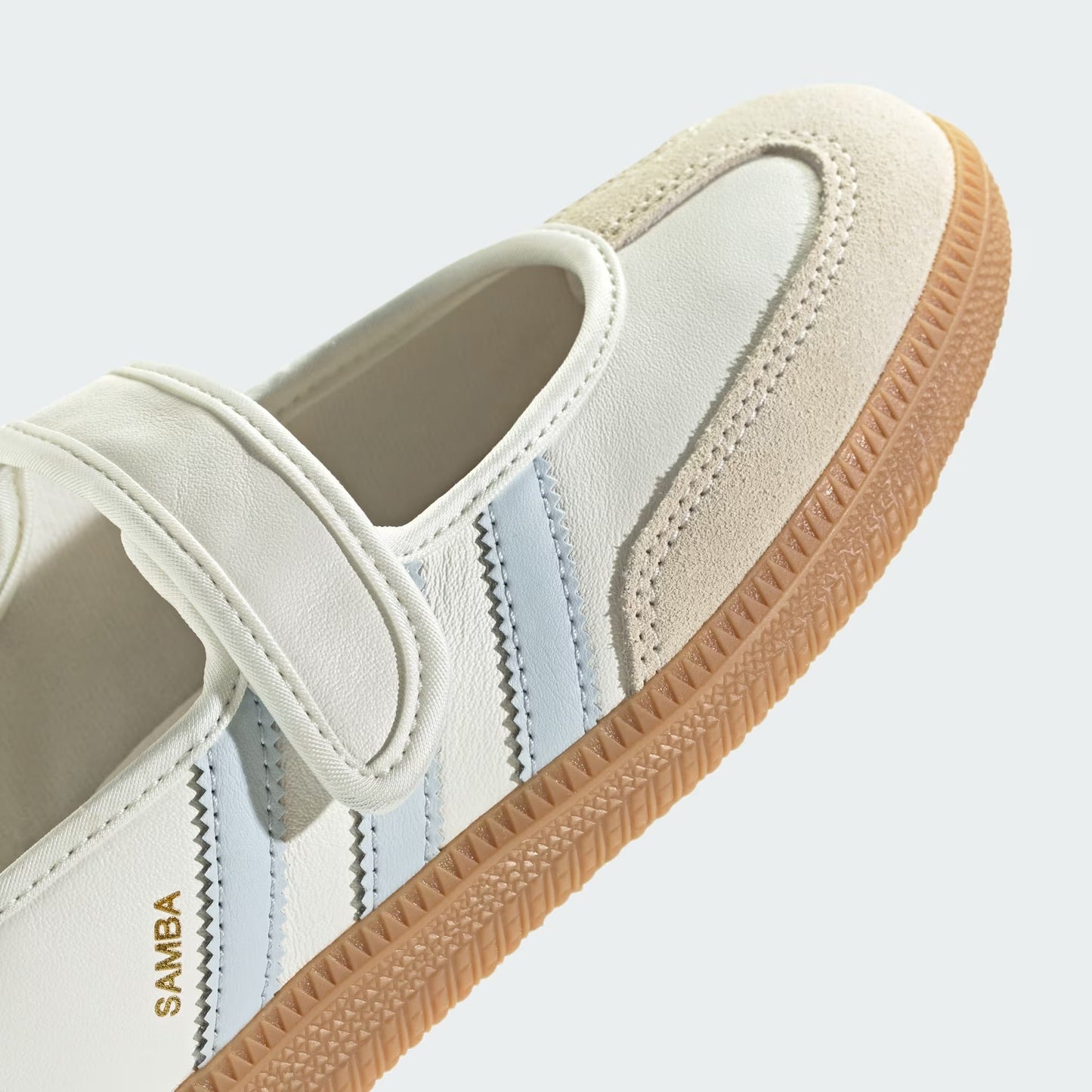 Sneakers basses Adidas Samba jane white blue gum unisexe