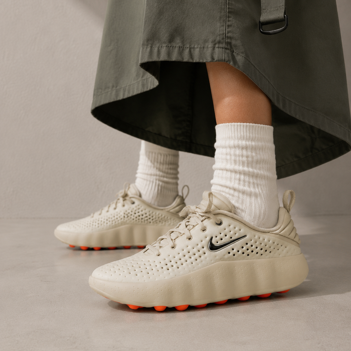 Nike Mind 002 Light Khaki Baskets Kaki Homme Femme - 5