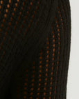Robe Longue Femme en Coton – Manches Longues Tricot Élégant