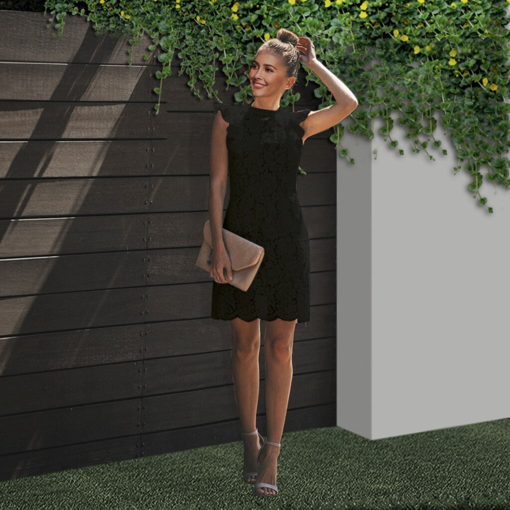 Robe Midi Femme en tissu léger, imprimée, coupe confortable – Menvelo