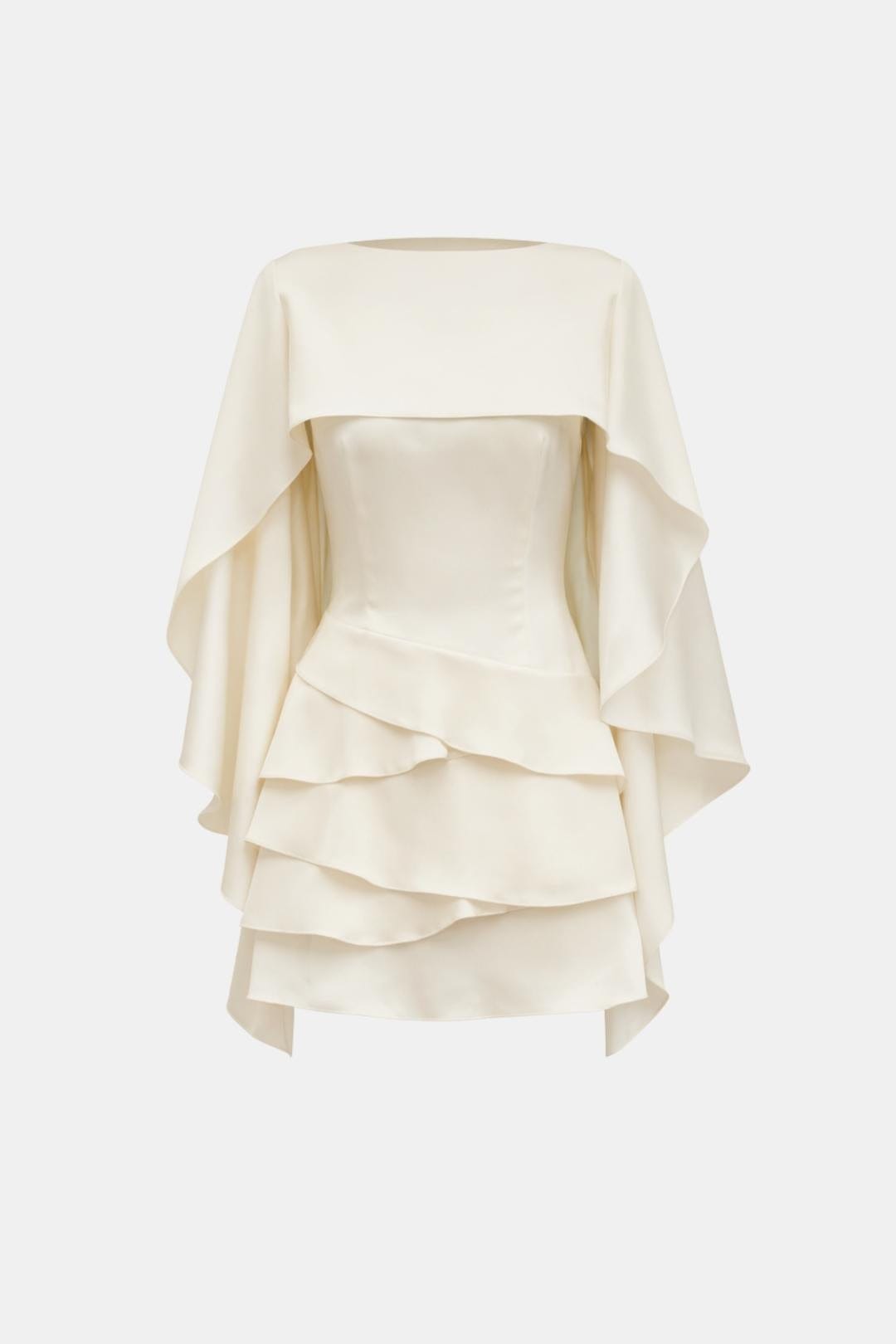 Robe Mini Femme en tissu léger, dos nu, coupe confortable – Menvelo