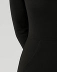 Robe Longue Femme Col Roulé Manches Longues – Silhouette Fluide