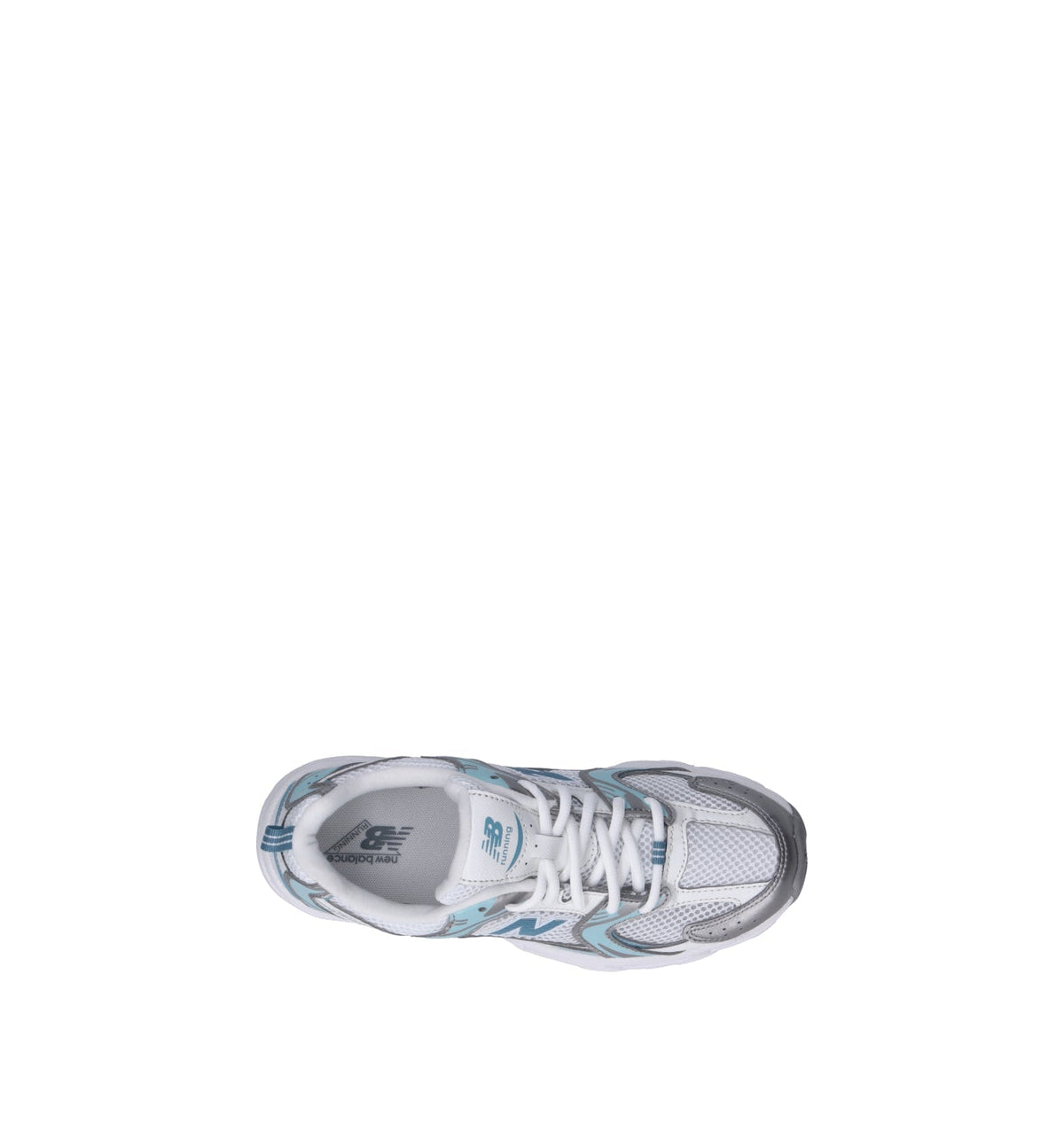 New Balance 530 Sea Salt Baskets Blanc Bleu Clair Enfant - 5