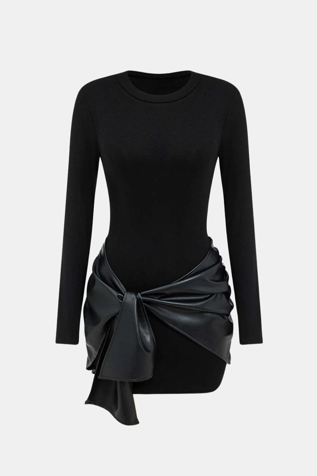 Robe Mini Femme en tissu léger, coupe moulante – Menvelo