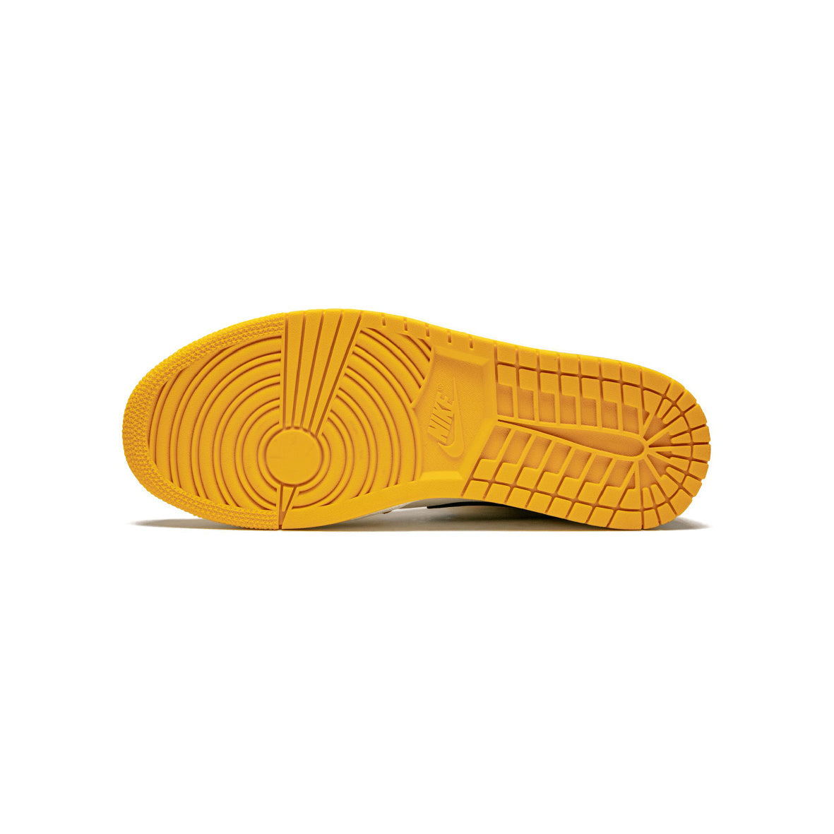 Air Jordan 1 Mid Lakers baskets mi-montantes homme et femme en cuir violet, détail tige