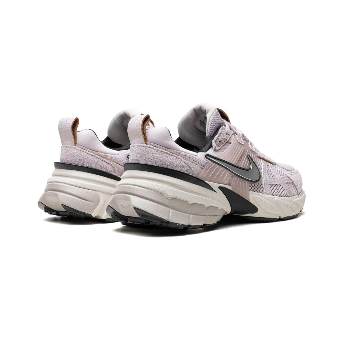 Nike V2K Run Platinum Violet Baskets Gris Violet Homme Femme - 3