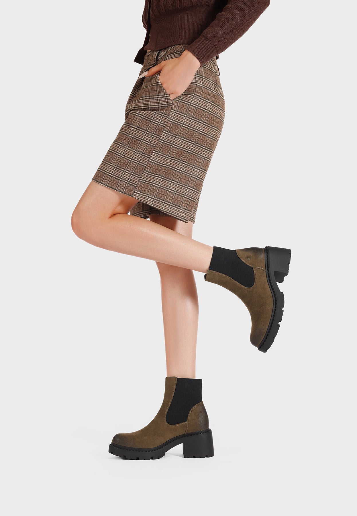 Bottines Chelsea Femme Rosine – photo 14