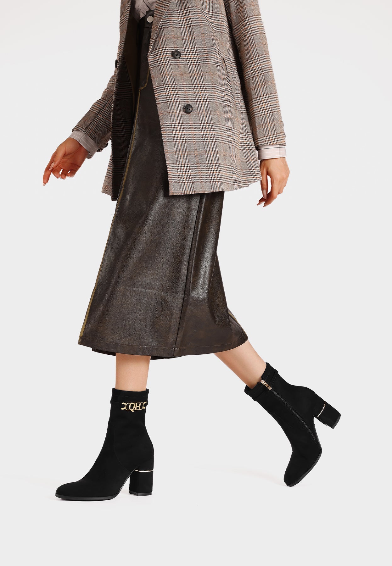 Bottines Femme Delia – vue portée
