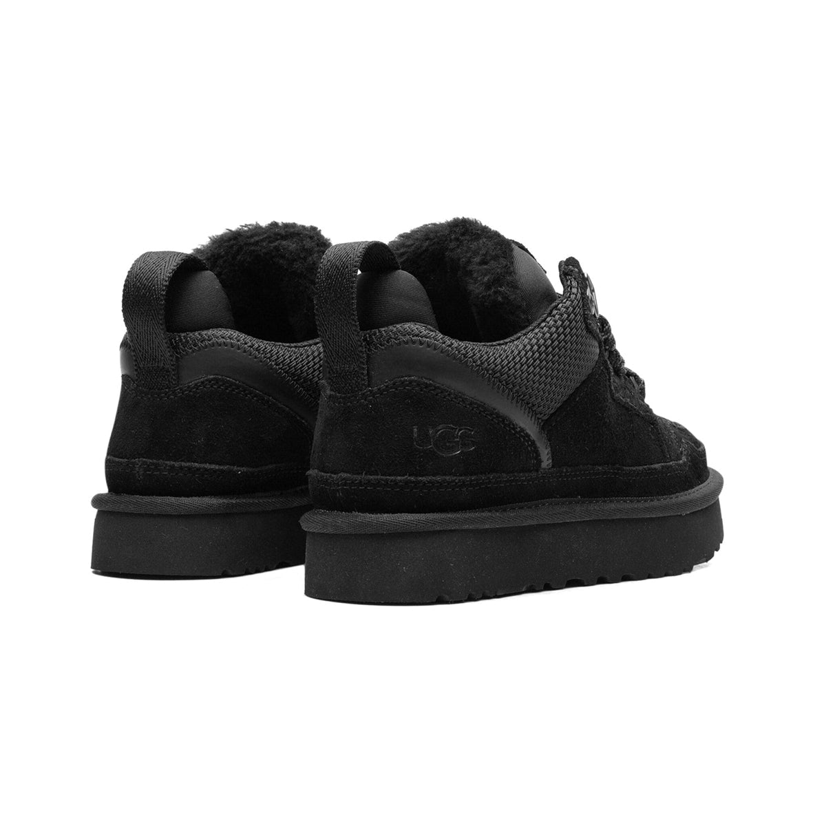 UGG Lowmel Black Baskets Noir Femme - 3
