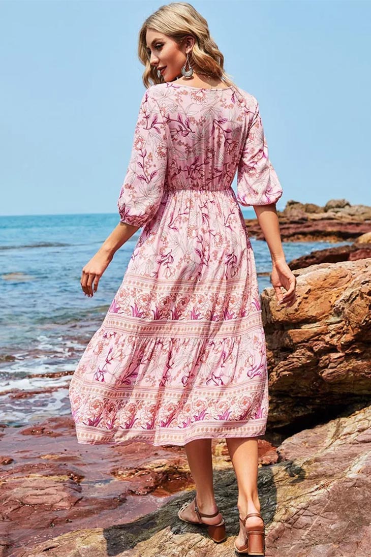 Robe maxi femme pour le printemps