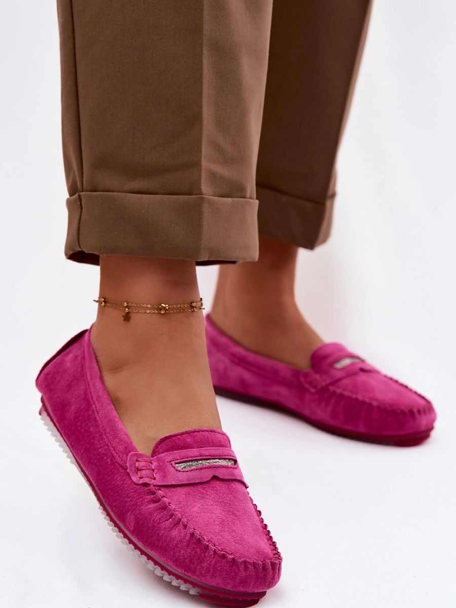 Mocassins Femme Line-Aya – détail de la tige