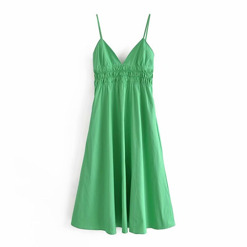 Robe Femme Midi en Coton – Coupe Ample et Décontractée