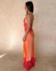 Robe Nuisette Femme à Décolleté V Profond – Dos Nu et Dentelle