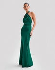 Robe Longue Femme Dos Nu – Coupe Moulante Halter