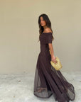 Robe Longue Femme Sans Manches – Coupe A-Line