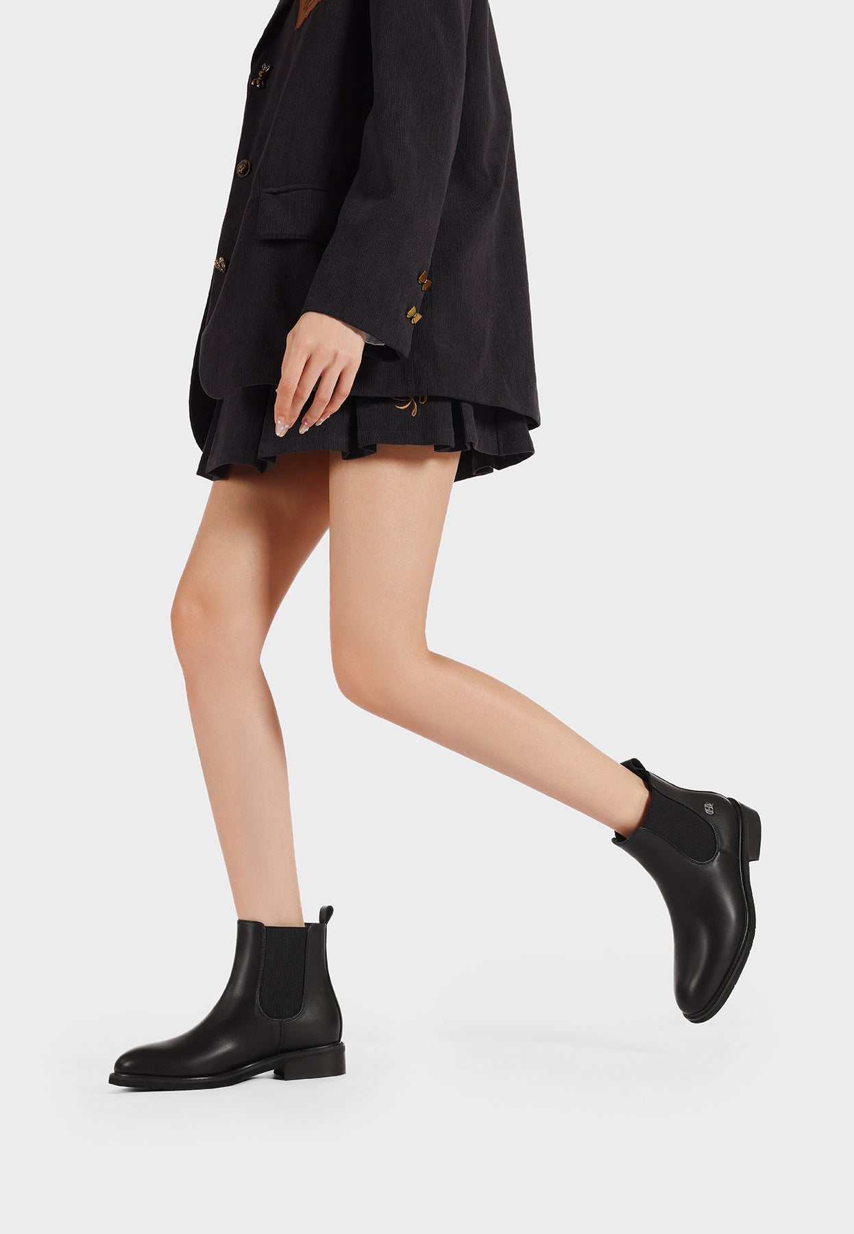 Bottines Chelsea Femme Ninon – vue portée