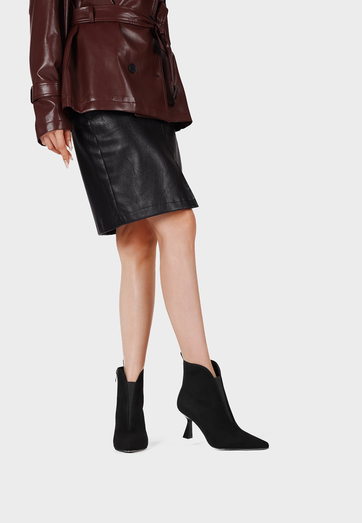 Bottines Femme Tara – détail de la matière
