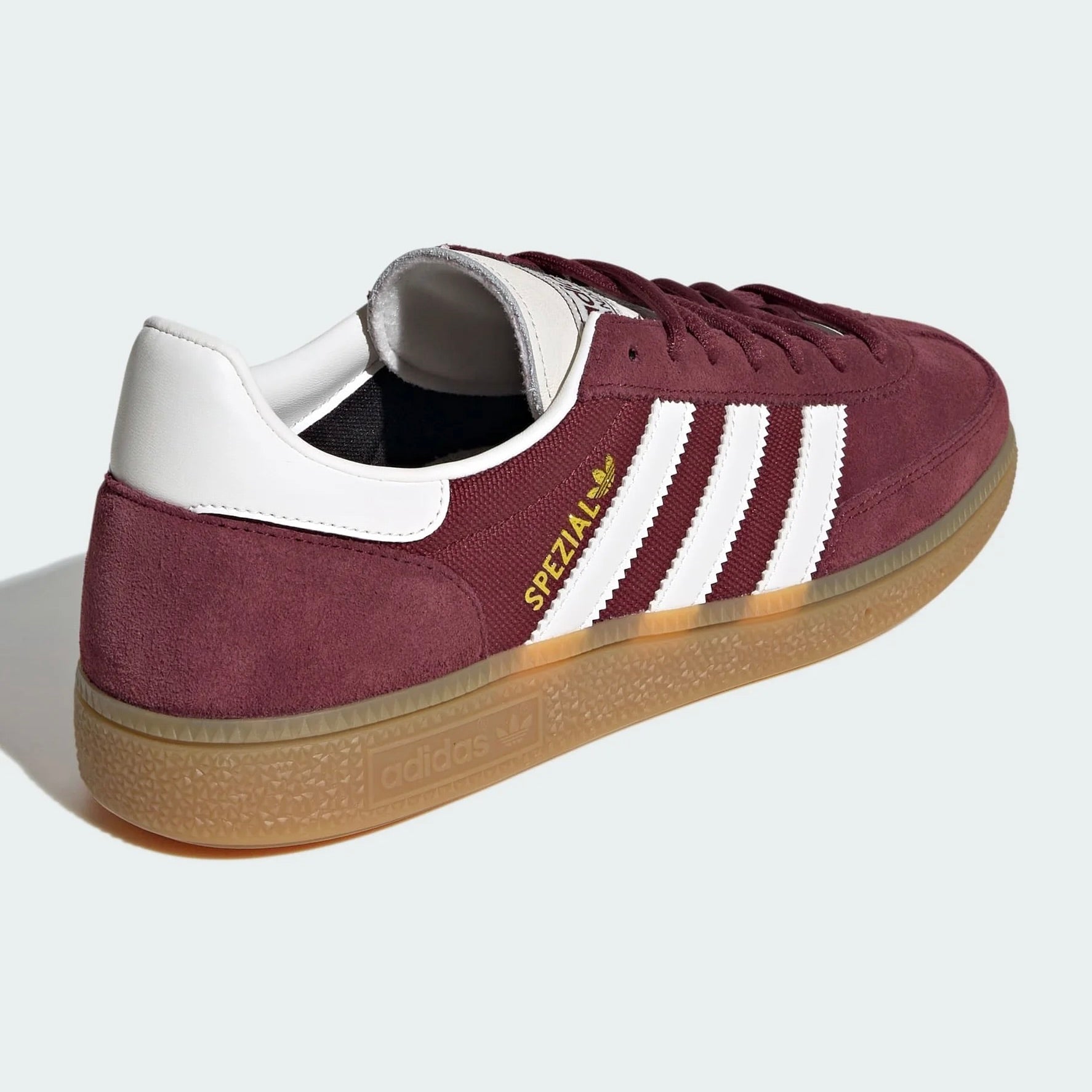 Sneakers basses Adidas Handball Spezial shadow red white chalk white unisexe