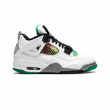 Air Jordan 4 Lucid Green Rasta – Baskets Homme Femme Cuir et Mesh