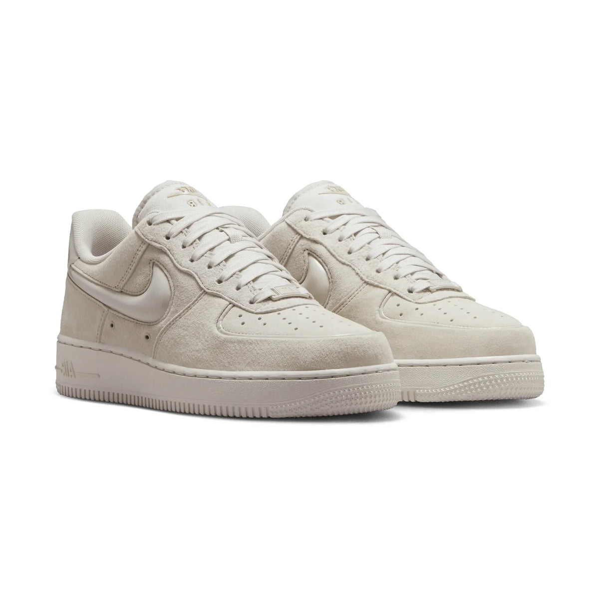 Nike Air Force 1 Low '07 Light Bone White Baskets Beige Blanc Homme Femme - 2