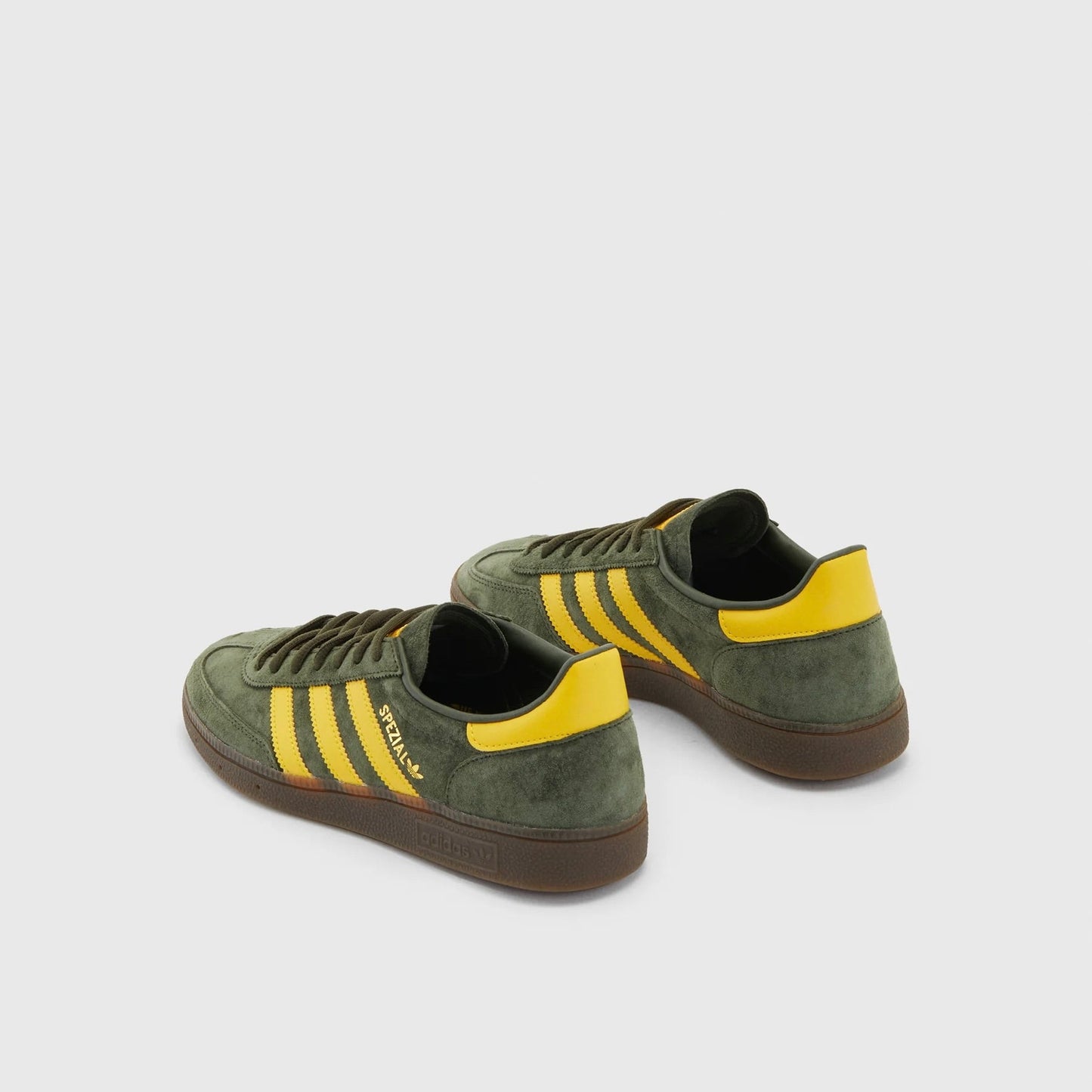 Sneakers basses Adidas Handball Spezial night cargo tribe yellow unisexe