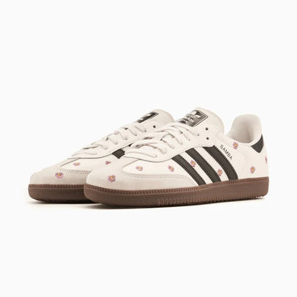 Sneakers basses Adidas Samba light purple floral unisexe