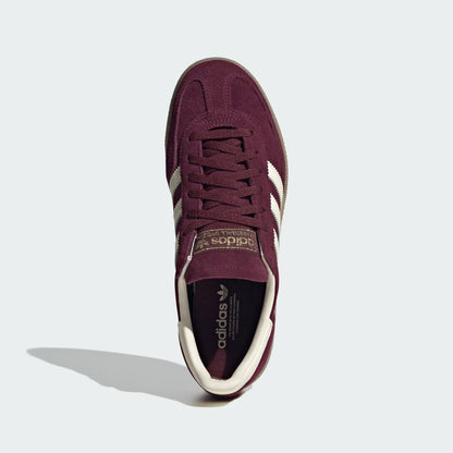 Sneakers basses Adidas Handball Spezial maroon cream white unisexe