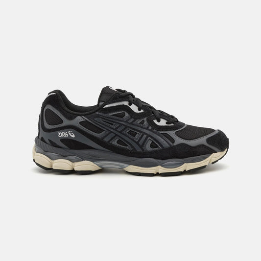 ASICS Gel-NYC Black Black, Baskets Basses Unisexe Mesh et Cuir Synthétique – photo 1