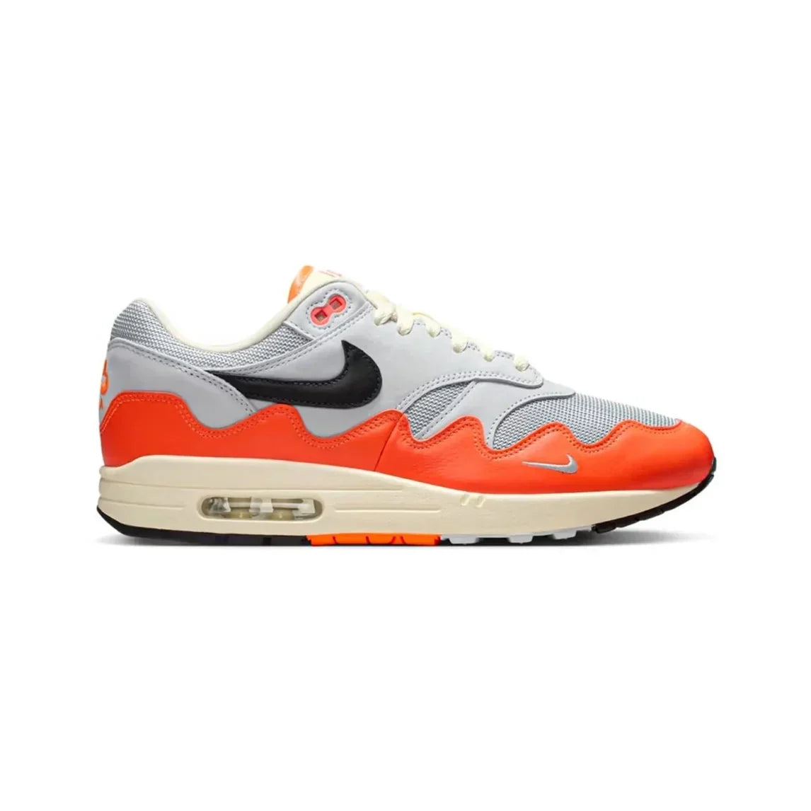 Nike Air Max 1 x Patta Waves Hyper Crimson Pure Baskets Orange Mixte - 1