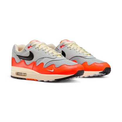 Nike Air Max 1 x Patta Waves Hyper Crimson Pure Baskets Orange Mixte - 2