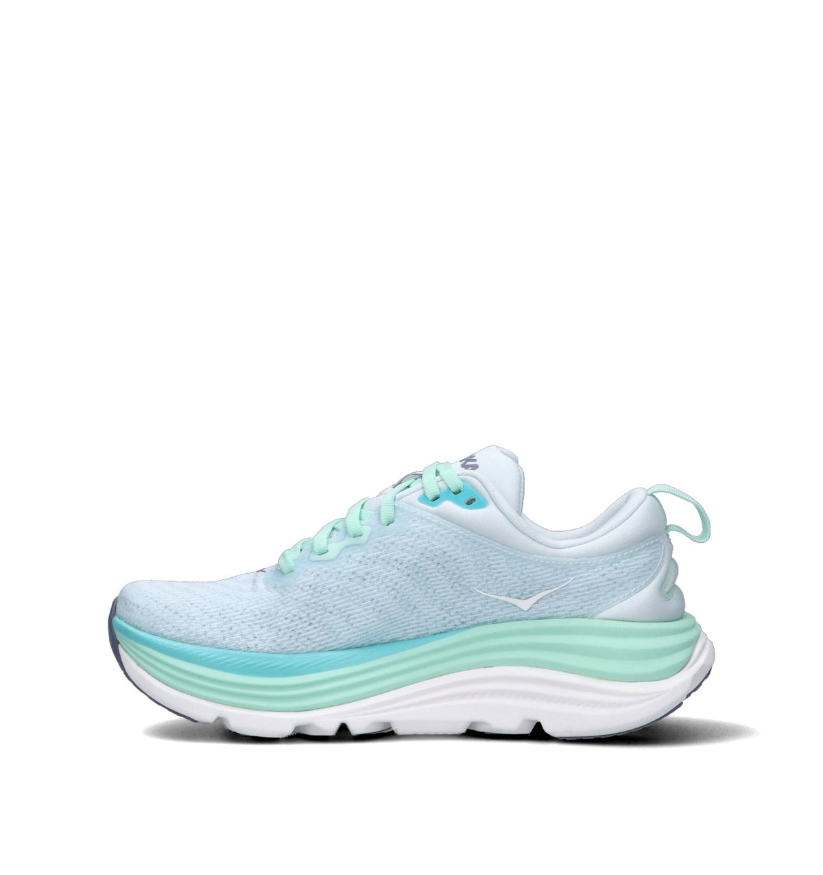 HOKA Gaviota 5 Snow Melt Cielo Blue Femme Chaussures Running Stabilité H-Frame