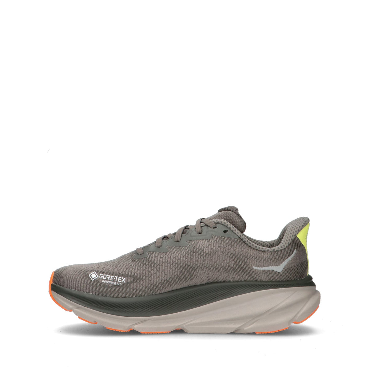 HOKA Clifton 9 GTX Asphalt Grey Gravel Homme Chaussures Running Gore-Tex