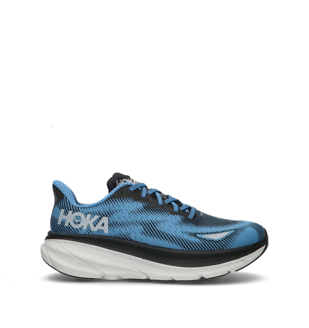HOKA Clifton 9 GTX Black Foggy Night Homme Chaussures Running Gore-Tex