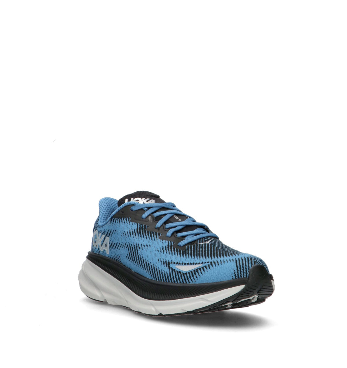 HOKA Clifton 9 GTX Black Foggy Night Homme Chaussures Running Gore-Tex