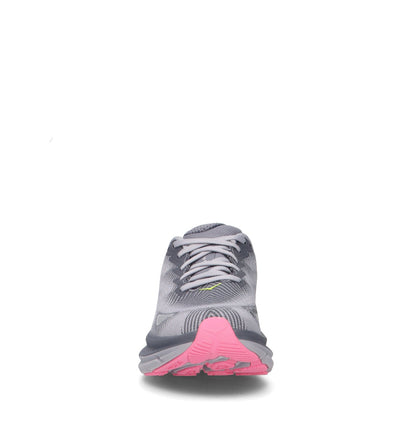 HOKA Clifton 9 GTX Grey Skies Foggy Grey Femme Chaussures Running Gore-Tex