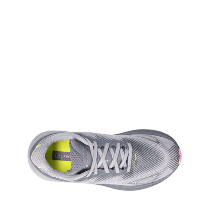 HOKA Clifton 9 GTX Grey Skies Foggy Grey Femme Chaussures Running Gore-Tex