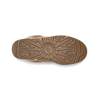 UGG Lowmel Sand baskets femme en daim et textile recyclé beige sable, vue de dessus