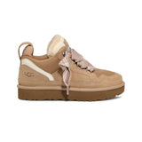 UGG Lowmel Sand – Baskets Femme en Daim et Mesh Recyclé Semelle Antidérapante