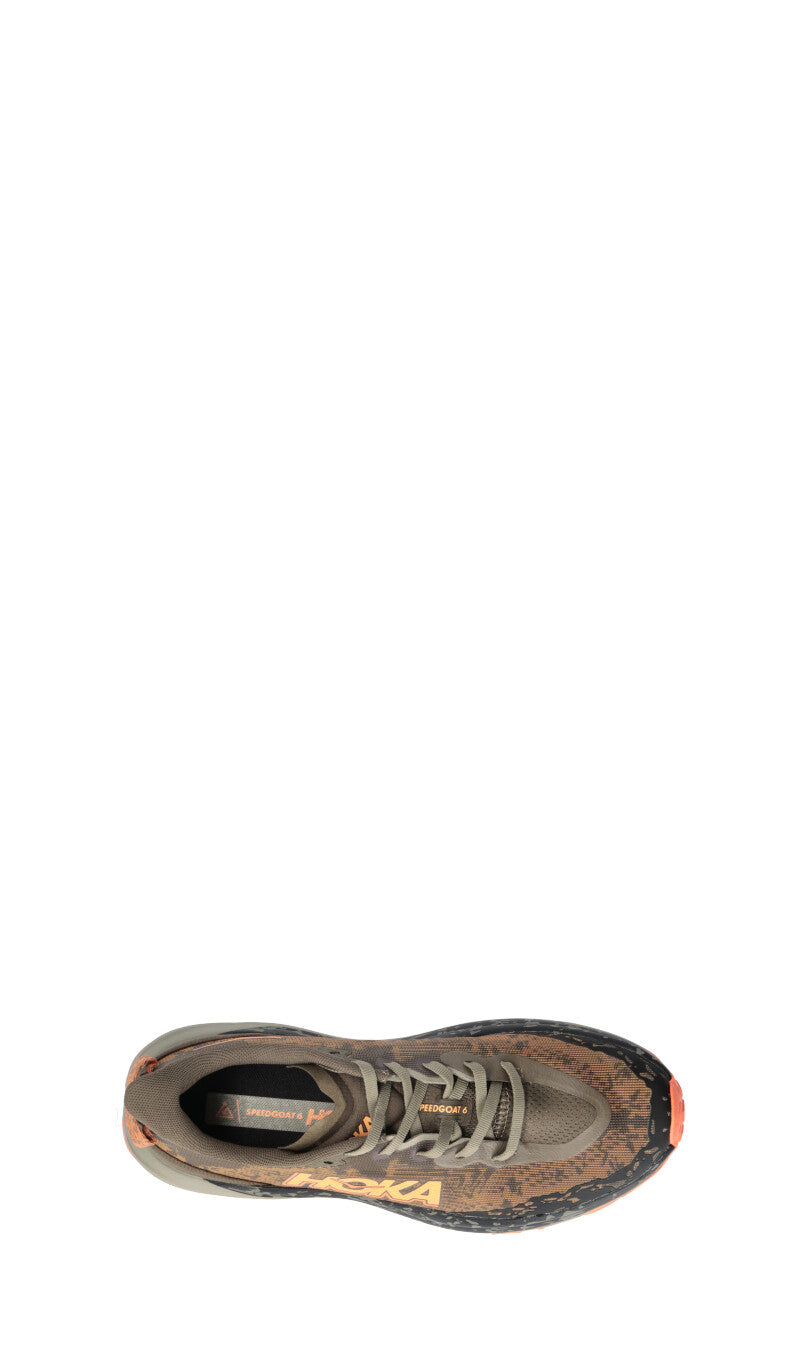 HOKA Speedgoat 6 Antique Olive Squash Homme Chaussures Trail Running Vibram Megagrip