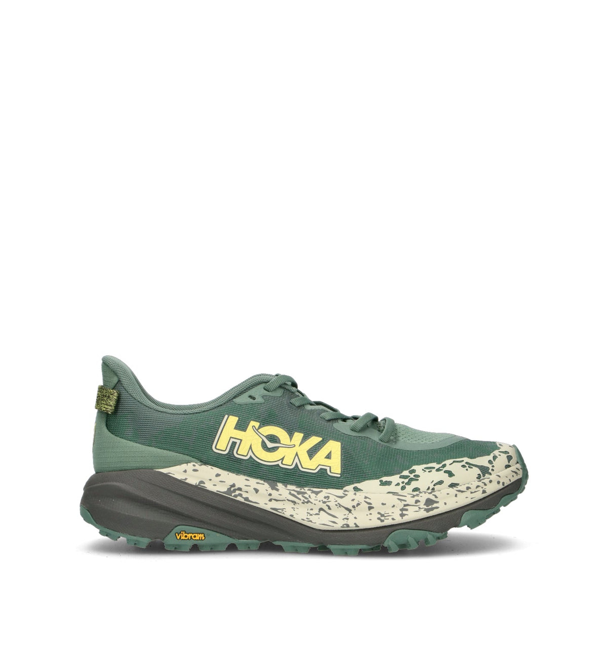 HOKA Speedgoat 6 Fern Asphalt Grey Homme Chaussures Trail Running Vibram Megagrip